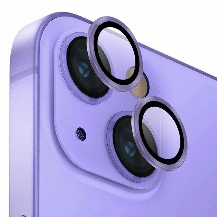 Фиолетовый защитные линзы на камеру iPhone 11/11 Pro Max/12 mini/12/12 Pro/12 Pro Max/13/13 Pro/13 Pro Max/14