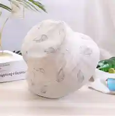 Белый панама женская с принтом