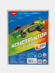 Конструктор деревянный "Гоночный болид"