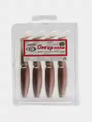 Пастельно-коралловый приманка силиконовая Sawamura one up shad 6 (Япония)
