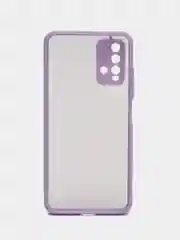 Лавандовый чехол для Xiaomi Redmi 9T, (Note 9T Asia) полупрозрачный, пластиковый Редми 9Т