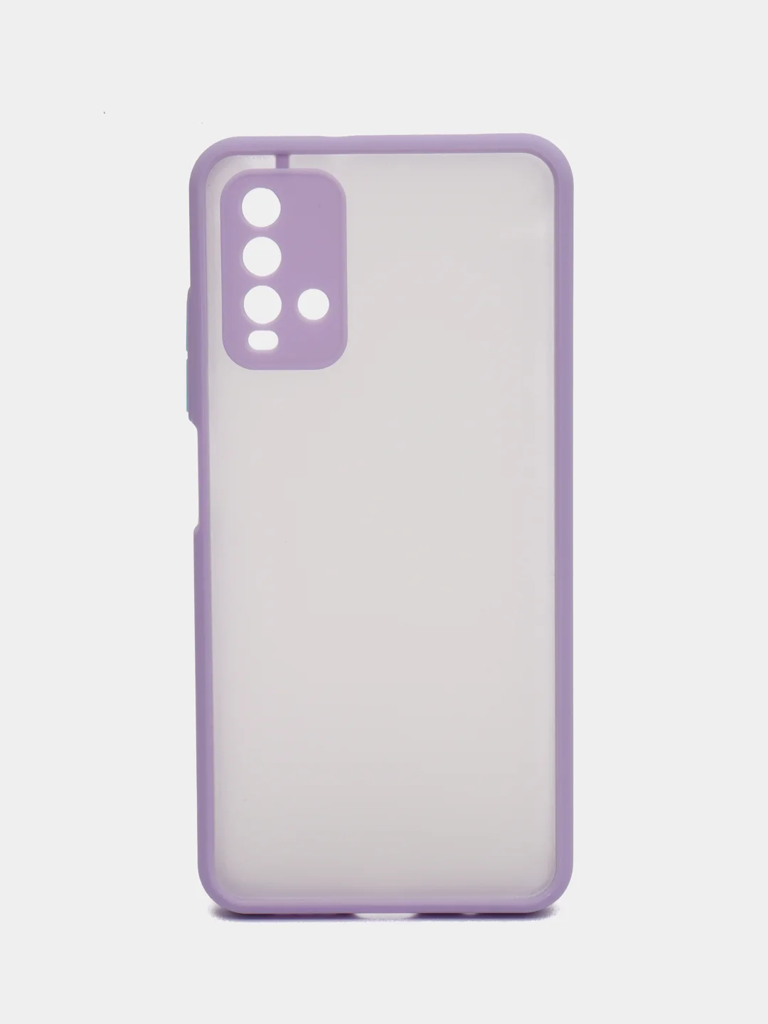Лавандовый чехол для Xiaomi Redmi 9T, (Note 9T Asia) полупрозрачный, пластиковый Редми 9Т