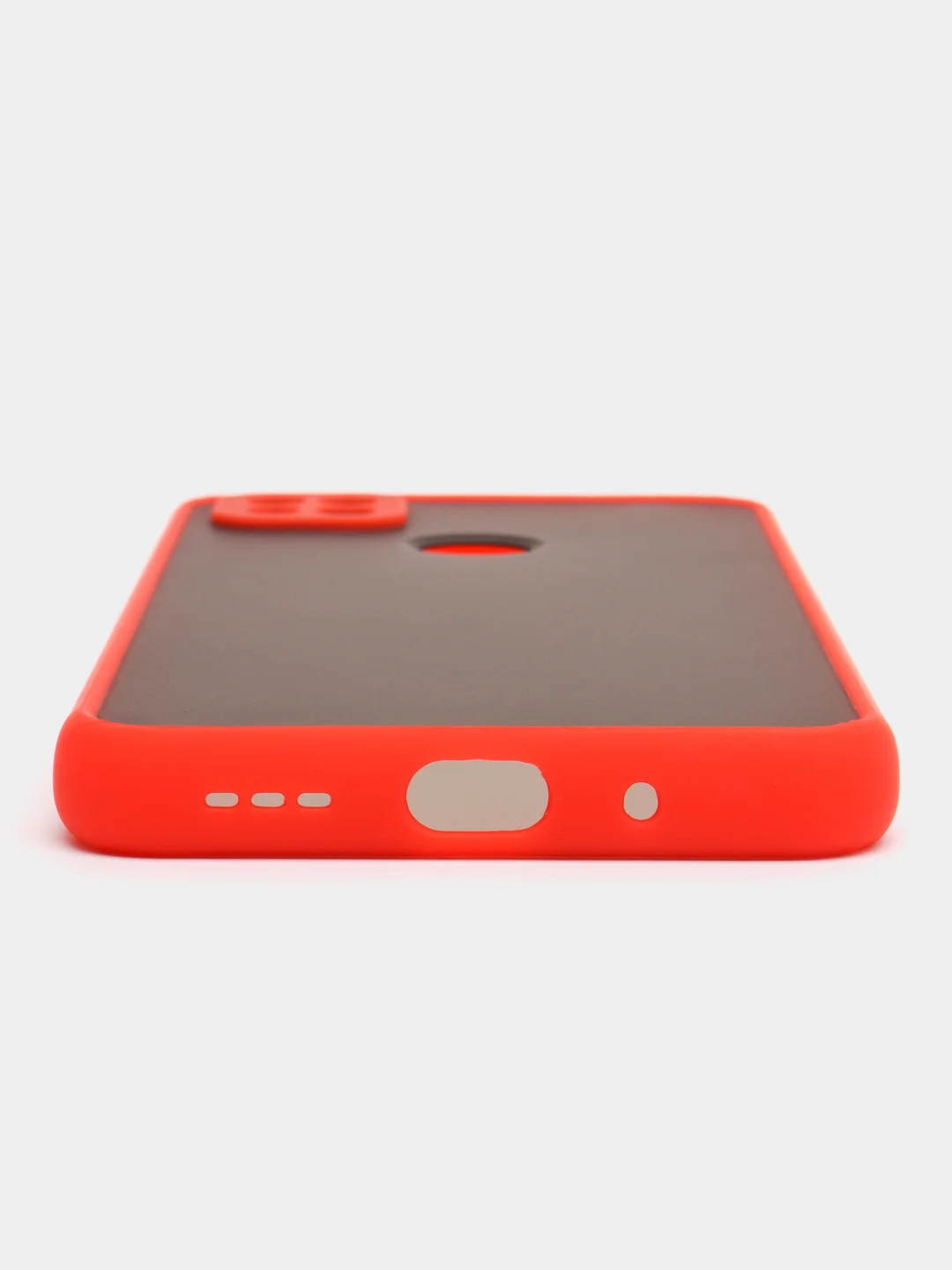 Красный чехол для Xiaomi Redmi 10A, полупрозрачный, Редми 10А