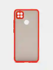 Красный чехол для Xiaomi Redmi 10A, полупрозрачный, Редми 10А