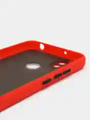 Красный чехол для Xiaomi Redmi 10A, полупрозрачный, Редми 10А