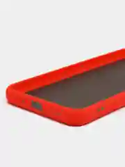 Красный чехол для Xiaomi Redmi 10A, полупрозрачный, Редми 10А