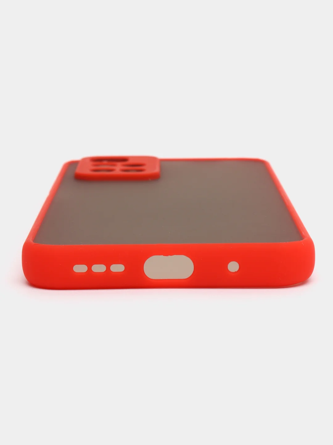 Красный чехол для Xiaomi Redmi 10 4G, полупрозрачный, силиконовый, матовый, Редми 10