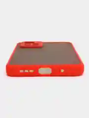Красный чехол для Xiaomi Redmi 10 4G, полупрозрачный, силиконовый, матовый, Редми 10
