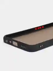 Черный чехол на Realme 8i, Реалми 8i, полупрозрачный, пластиковый