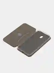 Бордовый чехол-книжка для Xiaomi Redmi 8a / Xiaomi Redmi 8 A / 8A / Сяоми редми 8 А / 8А, экокожа