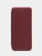 Бордовый чехол-книжка Xiaomi Mi 9 Pro / Сяоми Ми 9 Про, экокожа