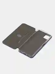Синий чехол-книжка для Samsung Galaxy A 22 s, Samsung Galaxy A22s экокожа, Самсунг А 22 c