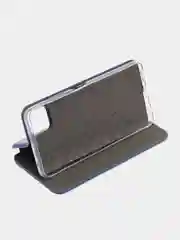 Синий чехол-книжка для Samsung Galaxy A 22 s, Samsung Galaxy A22s экокожа, Самсунг А 22 c