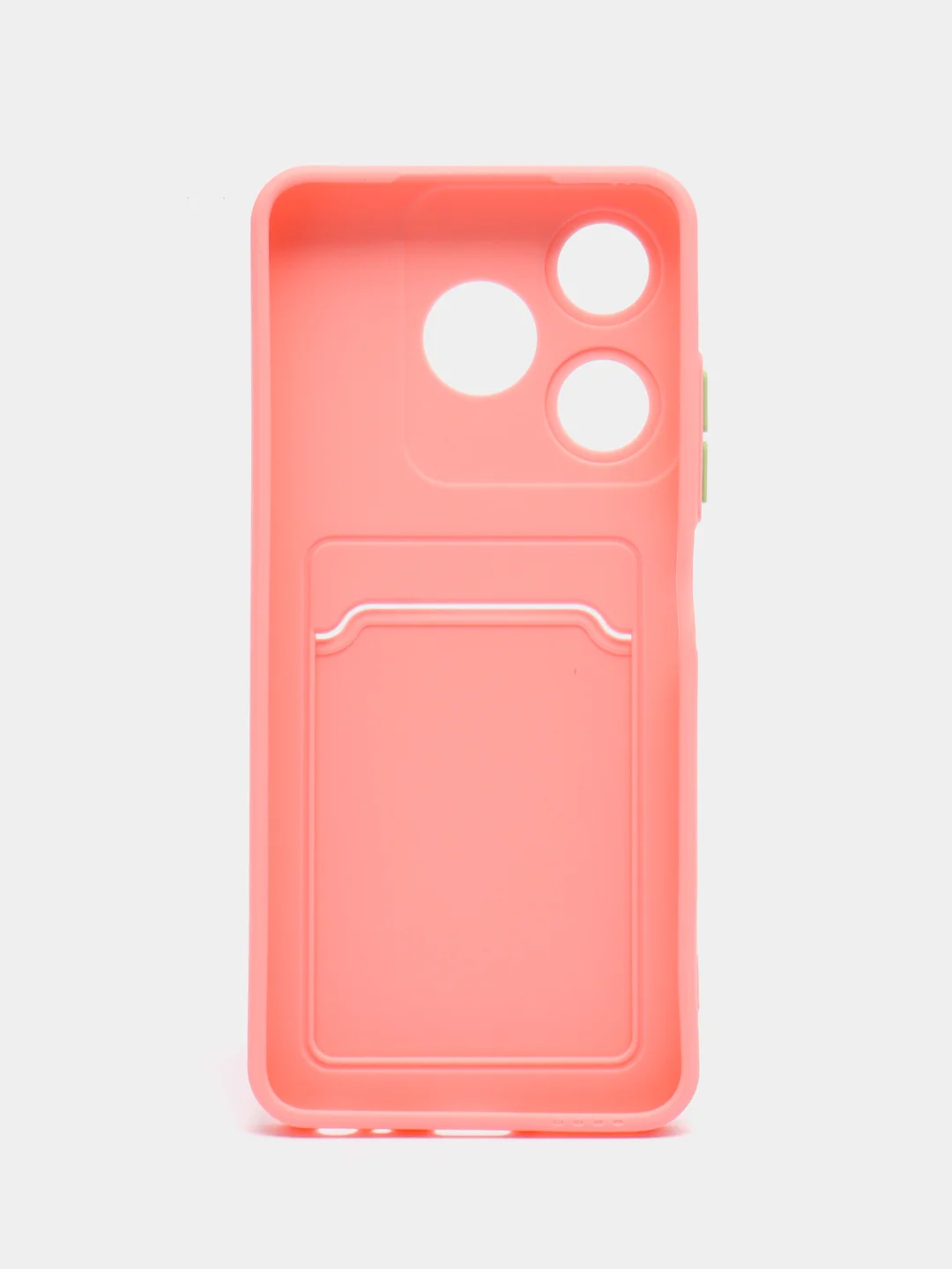 Пудровый чехол для Tecno Spark 10/Spark 10C (Техно Спарк 10/10С), с карманом для карт