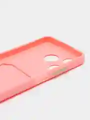 Пудровый чехол для Tecno Spark 10/Spark 10C (Техно Спарк 10/10С), с карманом для карт