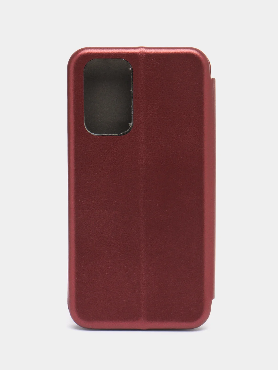 Бордовый чехол-книжка для Samsung Galaxy A 53, экокожа (Самсунг А 53)