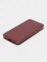 Бордовый чехол-книжка для Samsung Galaxy A 53, экокожа (Самсунг А 53)