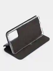 Синий чехол-книжка для Samsung Galaxy A 53, экокожа (Самсунг А 53)