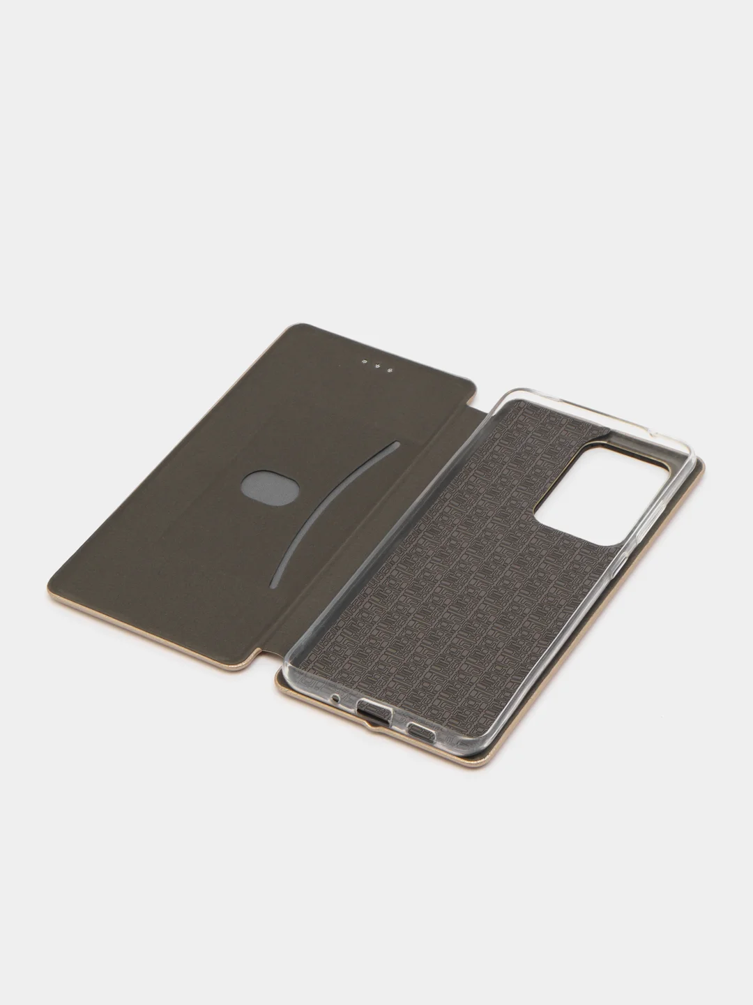 Золотой чехол-книжка для Samsung Galaxy S 20 Ultra, S 11 +, S11 Plus,экокожа (Самсунг С 20 ультра)