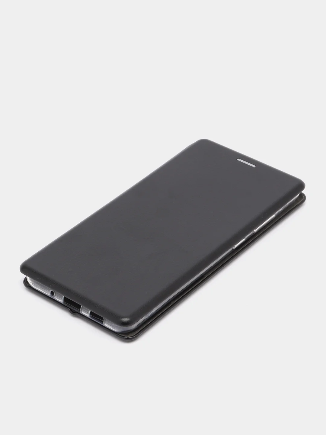 Черный чехол-книжка для Samsung Galaxy S 20 Ultra, S 11 +, S11 Plus,экокожа (Самсунг С 20 ультра)