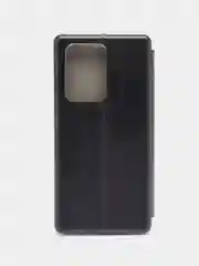 Черный чехол-книжка для Samsung Galaxy S 20 Ultra, S 11 +, S11 Plus,экокожа (Самсунг С 20 ультра)