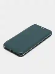 Зеленый чехол-книжка для iPhone 7 Plus, iPhone 8 Plus, iPhone 7Plus, iPhone 8Plus экокожа