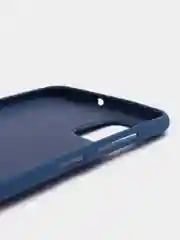 Синий меланж чехол силиконовый с закрытым низом на Samsung J6(18)/S10P/A01/20/30/31/50/41/71/J4(18)/A7(18)