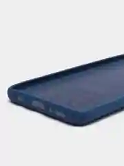 Синий меланж чехол силиконовый с закрытым низом на Samsung J6(18)/S10P/A01/20/30/31/50/41/71/J4(18)/A7(18)