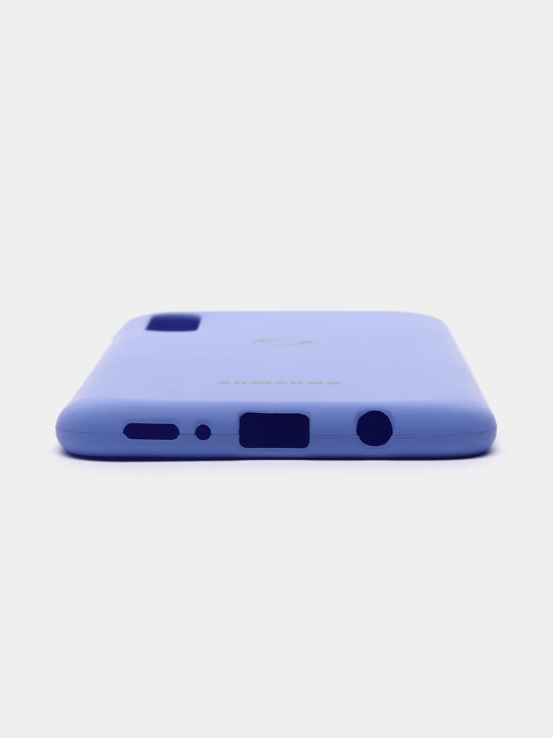 Лавандовый чехол силиконовый с закрытым низом на Samsung J6(18)/S10P/A01/20/30/31/50/41/71/J4(18)/A7(18)
