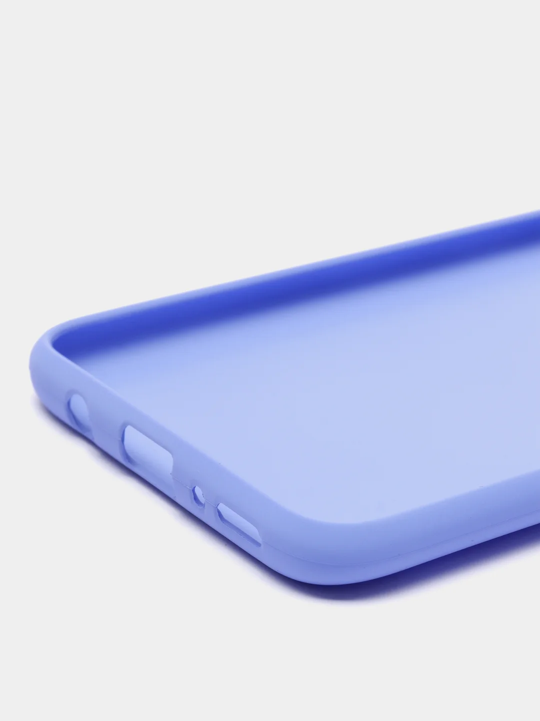 Лавандовый чехол силиконовый с закрытым низом на Samsung J6(18)/S10P/A01/20/30/31/50/41/71/J4(18)/A7(18)