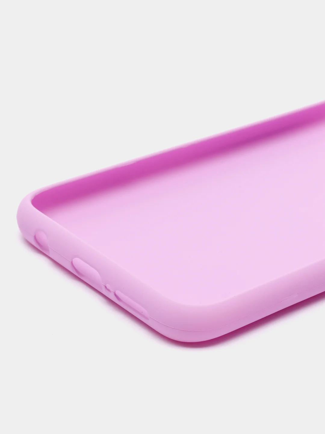 Сиреневый чехол силиконовый на Honor10/9X/10i/20/Y5/Y6/Y7, Redmi K20/8/6/7/NOTE7/GO/P30