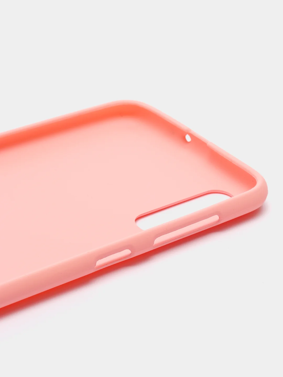 Розовый чехол силиконовый с закрытым низом на Samsung J6(18)/S10P/A01/20/30/31/50/41/71/J4(18)/A7(18)