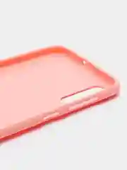 Розовый чехол силиконовый с закрытым низом на Samsung J6(18)/S10P/A01/20/30/31/50/41/71/J4(18)/A7(18)