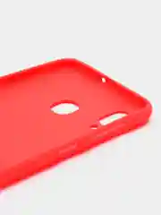 Красный чехол силиконовый с закрытым низом на Samsung J6(18)/S10P/A01/20/30/31/50/41/71/J4(18)/A7(18)