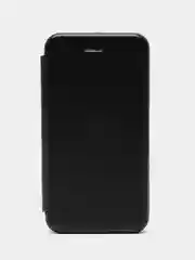 Черный чехол-книжка для iPhone 11, Айфон 11, экокожа
