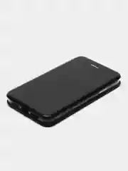 Черный чехол-книжка для iPhone 11, Айфон 11, экокожа