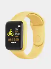 Желтый смарт Часы / Фитнес Браслет / Smart Watch