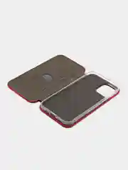 Красный чехол-книжка для iPhone 12 Pro Max, 12 Pro Max, 12 Про Макс, 12 Про Макс, экокожа