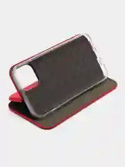 Красный чехол-книжка для iPhone 12 Pro Max, 12 Pro Max, 12 Про Макс, 12 Про Макс, экокожа