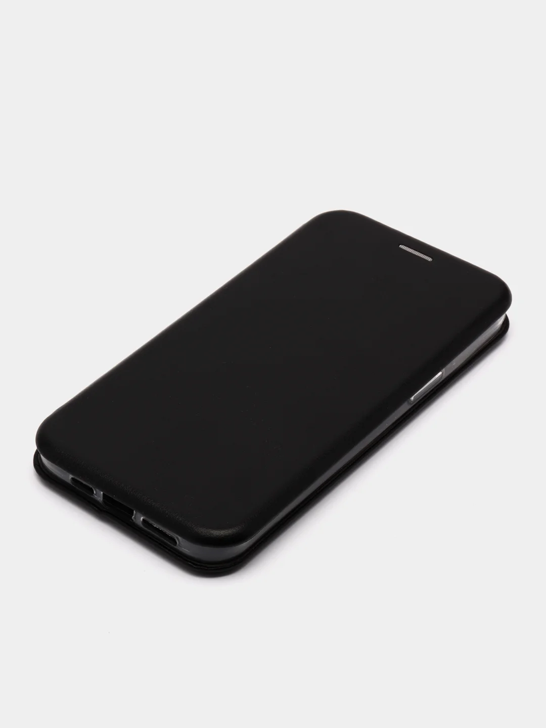 Черный чехол-книжка для iPhone 12 Pro Max, 12 Pro Max, 12 Про Макс, 12 Про Макс, экокожа