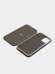 Черный чехол-книжка для iPhone 12 Pro Max, 12 Pro Max, 12 Про Макс, 12 Про Макс, экокожа