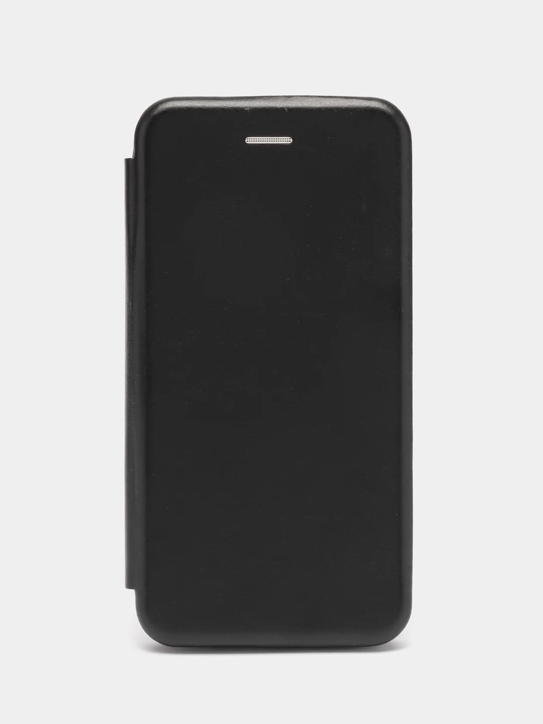 Черный чехол-книжка для Huawei Y 6 P, Huawei Y6P, экокожа