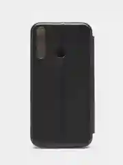 Черный чехол-книжка для Huawei Y 6 P, Huawei Y6P, экокожа