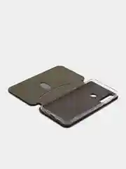 Черный чехол-книжка для Huawei Y 6 P, Huawei Y6P, экокожа