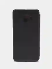 Синий чехол-книжка для Samsung Galaxy J 4, Самсунг J 4, экокожа