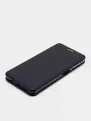 Темно-синий чехол-книжка для Samsung Galaxy A 7 (2018), A7(2018), экокожа (Самсунг А7(2018), А7 2018