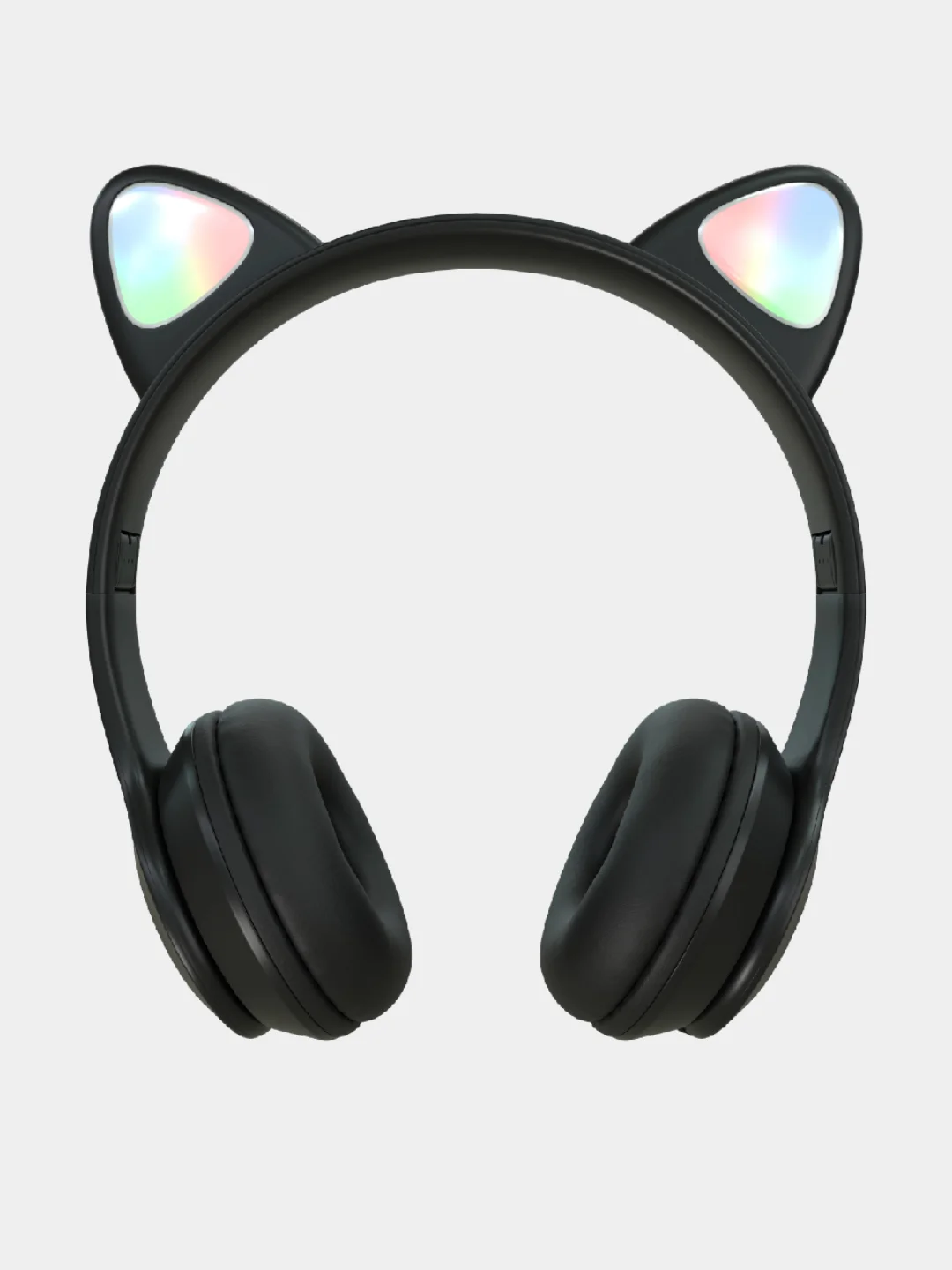 Черный накладные Bluetooth-наушники More choice HW24kids, беспроводные наушники 200 мАч