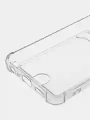 Прозрачный противоударный чехол BROSCORP для Honor X6 и X8 5G силиконовый с карманом для карт