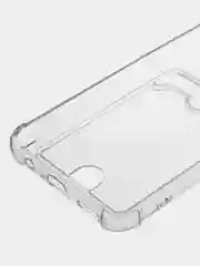 Прозрачный противоударный чехол BROSCORP для Honor X7 силиконовый с защитой камер и карманом для карт