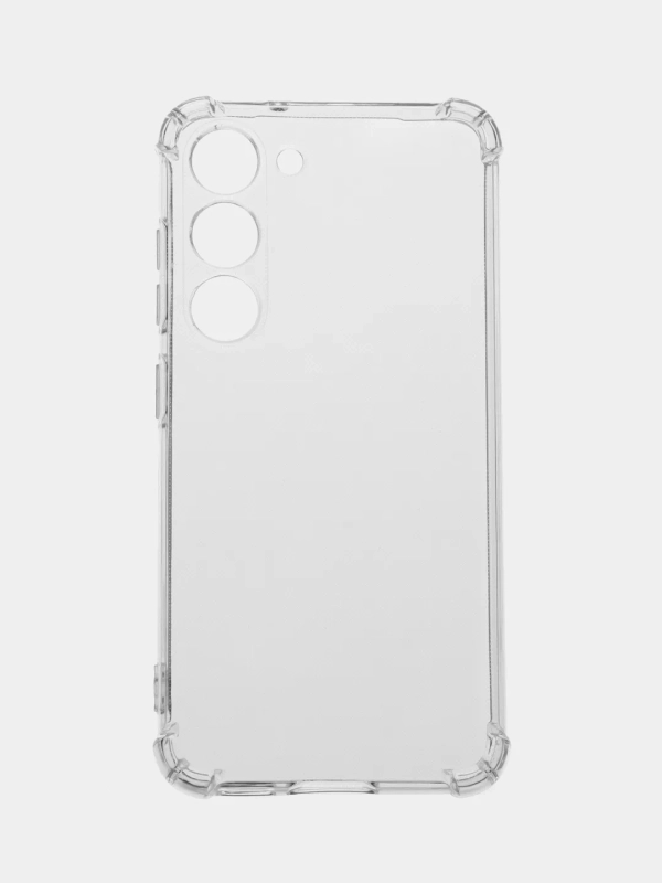 Чехол для Samsung Galaxy S23 Plus Ultra (Самсунг Галакси С23 Плюс Ультра), прозрачный противоударный